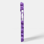 バイブラントパープルスパイラルiPhoneケース 美意識高め Case-Mate iPhoneケース (裏面 / 左)