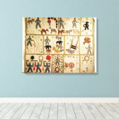 バイブリックキルト，バージニア キャンバスプリント (インサイチュ (ウッドフロア))