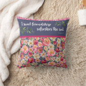 バイブルかわいらしフローラクッション クッション (ブランケット)