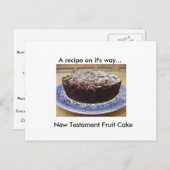 バイブルケーキレシピはがき ポストカード (正面/裏面)