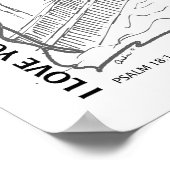 バイブルシンデレラベッドロック、城、救い騎士 ポスター (角)