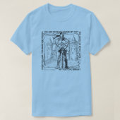 バイブルシンデレラベッドロック、城、救い騎士 Tシャツ (デザイン正面)