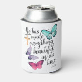 バイブルバストクロスエククレシアステスEcc聖なる書物、 経典 缶クーラー (缶裏面)