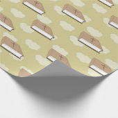 バイブルバプテスマ《キリスト教》洗礼式や命名式聖餐式 ラッピングペーパー (角)