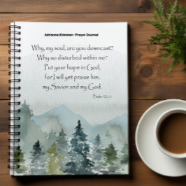 バイブルパーソナライズされたバース山祈りの言葉ジャーナル ノートブック