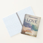 バイブルパーソナライズされたバース祈りの言葉ジャーナル ノートブック (内部)