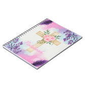 バイブルパーソナライズされた勉強ノート – 水彩 ノートブック (左側)