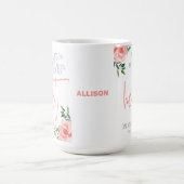 バイブルパーソナライズされた詩コーヒーマグ コーヒーマグカップ (中央)