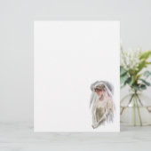 バイブルビクトリアンハリソン・フィッシャーのヴィンテージ花嫁 (スタンド正面)