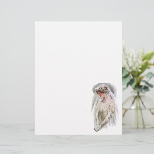 バイブルビクトリアンハリソン・フィッシャーのヴィンテージ花嫁 (スタンド正面)