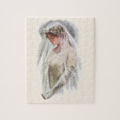 バイブルビクトリアンハリソン・フィッシャーのヴィンテージ花嫁 ジグソーパズル (縦)