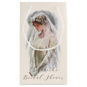 バイブルビクトリアンハリソン・フィッシャーのヴィンテージ花嫁 スモールペーパーバッグ (裏面)