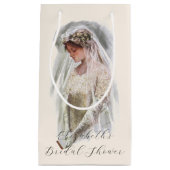 バイブルビクトリアンハリソン・フィッシャーのヴィンテージ花嫁 スモールペーパーバッグ (正面)