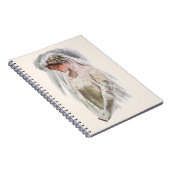 バイブルビクトリアンハリソン・フィッシャーのヴィンテージ花嫁 ノートブック (右側)