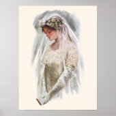 バイブルビクトリアンハリソン・フィッシャーのヴィンテージ花嫁 ポスター (正面)