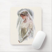 バイブルビクトリアンハリソン・フィッシャーのヴィンテージ花嫁 マウスパッド (マウス)