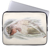 バイブルビクトリアンハリソン・フィッシャーのヴィンテージ花嫁 ラップトップスリーブ (正面)