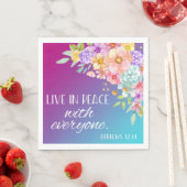 バイブルフローラスクエアナプキンズ スタンダードランチョンナプキン (インサイチュ)