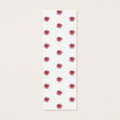 バイブルユニーク引用水彩花ブックマーク (裏面)