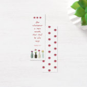 バイブルユニーク引用水彩花ブックマーク (デスク)