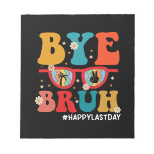 バイブル先生ハッピースクールの最後の日の夏 ノートパッド