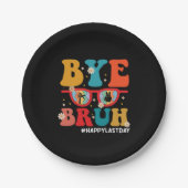 バイブル先生ハッピースクールの最後の日の夏 ペーパープレート (正面)