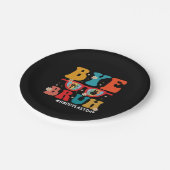 バイブル先生ハッピースクールの最後の日の夏 ペーパープレート (アングル)