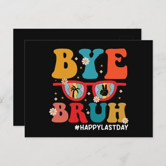 バイブル先生ハッピースクールの最後の日の夏 ポストカード (正面/裏面)