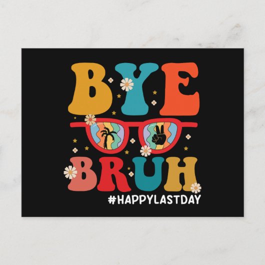 バイブル先生ハッピースクールの最後の日の夏 ポストカード (正面)