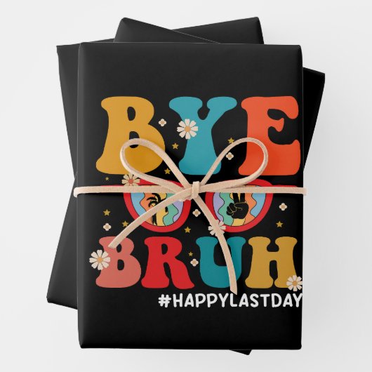 バイブル先生ハッピースクールの最後の日の夏 ラッピングペーパーシート (インサイチュ)