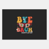 バイブル先生ハッピースクールの最後の日の夏 ラッピングペーパーシート (正面)