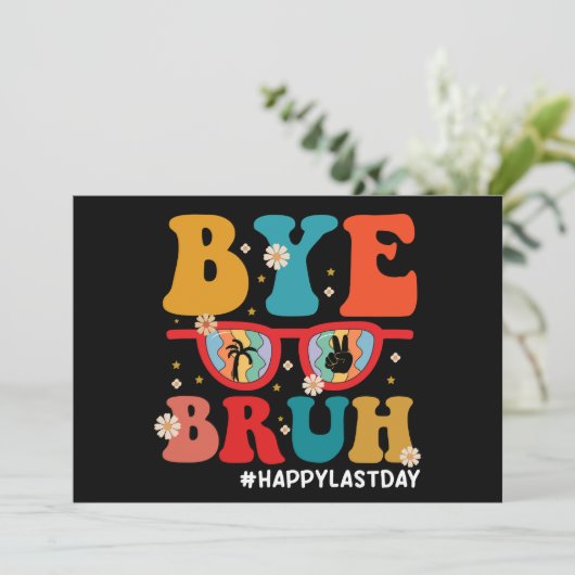 バイブル先生ハッピースクールの最後の日の夏 案内状 (スタンド正面)