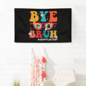 バイブル先生ハッピースクールの最後の日の夏 横断幕 (インサイチュ)