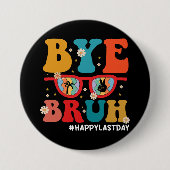 バイブル先生ハッピースクールの最後の日の夏 缶バッジ (正面)