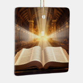 バイブル光線を開く セラミックオーナメント (右)