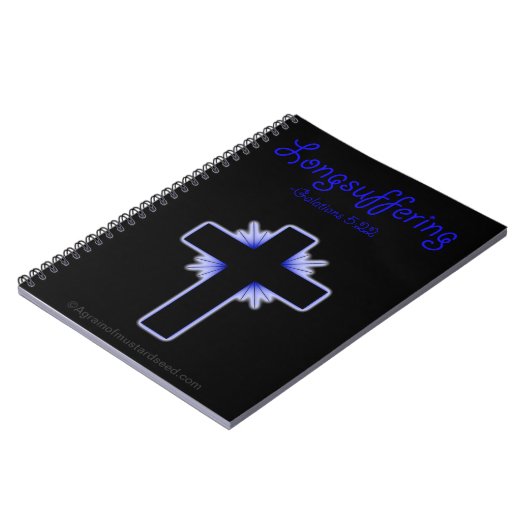 バイブル勉強クリスチャン引用文 ノートブック (左側)