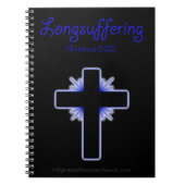 バイブル勉強クリスチャン引用文 ノートブック (正面)