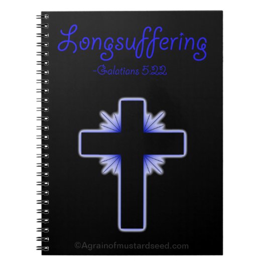 バイブル勉強クリスチャン引用文 ノートブック (正面)