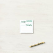 バイブル勉強投稿Itメモ | Bible Journalノート ポストイット (デスク上)