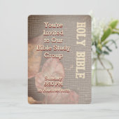 バイブル勉強招待状 招待状 (スタンド正面)