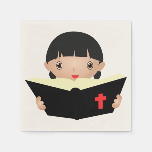 バイブル勉強 スタンダードカクテルナプキン (正面)