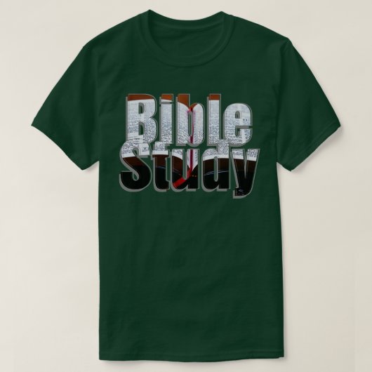 バイブル勉強 Tシャツ (デザイン正面)