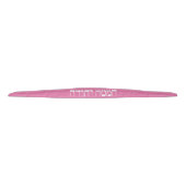 バイブル引用文ピンク族のYahudah Tie Headband タイヘッドバンド (裏面)