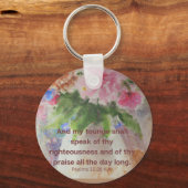 バイブル引用文 キーホルダー (正面)