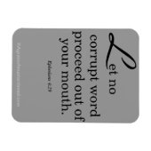 バイブル引用文Agrainofmustardseed.com マグネット (横)