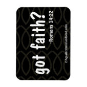 バイブル引用文Agrainofmustardseed.com マグネット (縦)