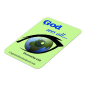 バイブル引用文Agrainofmustardseed.com マグネット (左側)