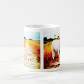 バイブル後を追引用文ザウェイ コーヒーマグカップ (中央)