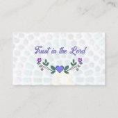 バイブル恵みエレミヤ29名刺 名刺 (正面)