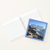 バイブル感動的シーブルーの詩の波 ノートブック (内部)